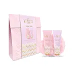 Grace Cole Body care gift set with sponge Orange & Ylang Ylang 3 pcs