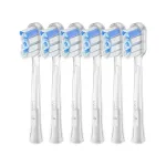 Laifen Replacement head for toothbrush 2.0 Super-Clean Transparent - 3 ks