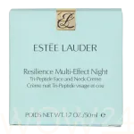 Est&eacute;e Lauder Resilience Multi-Effect Night Tri-Peptide Face And Neck Creme 50 ml