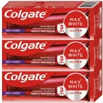 Colgate Toothpaste Max White Ultra Protect Trio 3 x Hammaste valgendamiseks 50 ml
