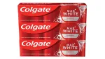 Colgate Whitening toothpaste Max White Luminous 3 x Hammaste valgendamiseks 75 ml