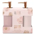 The Luxury Bathing Company Intensive Hand Care Gift Set Creme Brulee, Orange Blossom & Vanilla 2 pcs