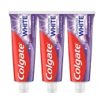 Colgate Advanced White Purple Trio Toothpaste 3 x 75 ml