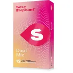 Sexy Elephant Dual Mix condom set 12 pcs