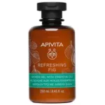 Apivita Refreshing Fig Shower Gel with Essential Oils Du&scaron;igeel 250 ml