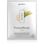 KORIKA FermentBeauty Rice Brightening Sheet Mask - Rozjasňuj&iacute;c&iacute; pl&aacute;t&yacute;nkov&aacute; maska 20 ml