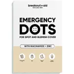 Breakout+aid Acne patches with niacinamide and zinc Emergency Dots 72 pcs