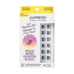 KISS imPRESS 01 Classy Natural - cluster lashes Kunstripsmed