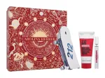 Carolina Herrera 212 Men Heroes Eau De Toilette 90 ml Edt 90 ml + Shower Gel 100 ml + Edt 10 ml Komplekt