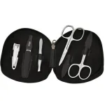 DuKaS Black men&acute;s manicure Solingen artificial leather PL112 Manik&uuml;&uuml;riks