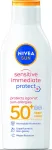 Nivea Protective lotion for sensitive skin SPF 50+ Sun Sensitive Protect