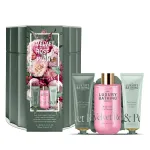 Grace Cole Body care gift set in a tin box Rose & Peony 4 pcs