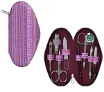 SEGALI Women&acute;s leather manicure 230401-384 Pink Manik&uuml;&uuml;riks