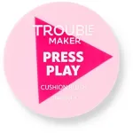 Trouble Maker Press Play Cushion Blush