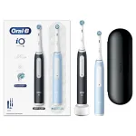Oral-b Electric toothbrush Series iO 3 Duo Black/Ice Blue 2 pcs