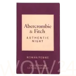 Abercrombie & Fitch Authentic Night Woman Eau De Parfum 100 ml
