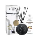 Maison Berger Paris Gift set aroma diffuser Marbrure Black + Amber Powder refill 180 ml