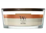 WoodWick Scented candle ship Trilogy Vanilla Embers
