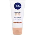 Nivea Beautifying moisturizing cream 5 in 1 BB Cream SPF 15 (5in1 Beautifying Moisturizer) 50 ml - Light 50 ml