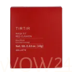 Tirtir Mask Fit Red Cushion 18 ml drėkinamojo poveikio &scaron;vytėjimo suteikiantis skystasis jumestuskreem