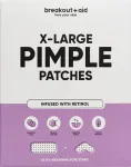 Breakout+aid XL Patches for the treatment of problematic skin with salicylic acid and retinol 5 pcs