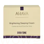 AHAVA Time To Smooth Age Control Even Tone Sleep Cream 50 ml