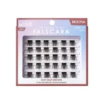 KISS Falscara Multi Wisps Mocha Lashes - false lashes ( 24 pcs ) Kunstripsmed