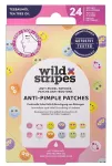 Wild Stripes Hydrocolloid acne patches with tea tree oil Smile Prevent (Anti-Pimple Patches) 24 pcs