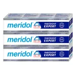 Meridol Paradont Expert Tripack Toothpaste (3 pcs) - Toothpaste against bleeding gums and periodontitis 75 ml