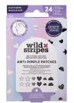 Wild Stripes Hydrocolloid Acne Patches with Salicylic Acid Holo Clear (Anti-Pimple Patches) 24 pcs