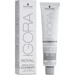 Schwarzkopf Igora Royal SilverWhite Permanent White Refining Color Creme Dove Grey 60 ml