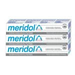 Meridol Gentle White Tripack Toothpaste (3 pcs) - Toothpaste with whitening effect Hammaste valgendamiseks 75 ml