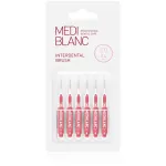 MEDIBLANC Interdental brush I-shaped 0.4 mm pink 6 pcs