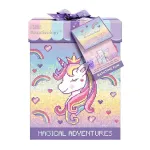 Baylis & Harding Gift Box of Body Care Products and Hair Ties - Unicorn, 6 pcs