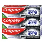 Colgate Advanced White Charcoal whitening toothpaste 3 x Hammaste valgendamiseks 75 ml