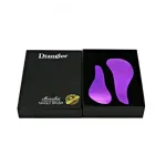 Dtangler gift set of miraculous purple hair brushes