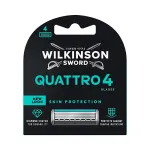 Wilkinson Sword Quattro Essential 4 Vahetusterad 4 ml