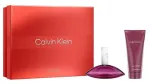 Calvin Klein Euphoria Eau De Parfum 50 ml Edp 50ml + 100ml Body lotion Komplekt