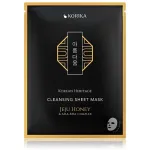 KORIKA Cleansing sheet mask with Jeju honey and AHA, BHA complex Korean Heritage (Cleansing Sheet Mask) 25 ml