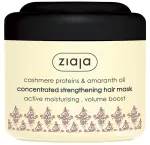 Ziaja Strengthening Hair Mask with amaranth oil Cashmere ( Concentrate d Strength ening Hair Mask) 200 ml