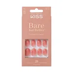 KISS Bare-But-Better Nails No More Naps - Uměl&eacute; nehty 28 ks