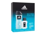 Adidas Ice Dive Eau De Toilette 50 ml Edt 50 ml + Shower Gel 250 ml