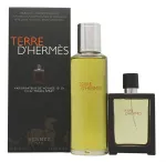 Hermes Terre d'Hermes Parfum 125 ml Perfume 30 ml refillable bottle + Perfume 125 ml Komplekt