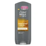 Dove Men+Care Sandalwood & Vanilla Nourishing Shower Gel (Body, Face & Hair Wash) 400 ml