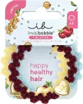 Invisibobble Twistar Wildflower Cherry Twist - Gumička do vlasů ( 3 ks )