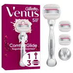 Gillette ComfortGlide Sugarberry strojek - Holic&iacute; strojek + 3 hlavice