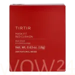 Tirtir Mask Fit Red Cushion 18 ml drėkinamojo poveikio &scaron;vytėjimo suteikiantis skystasis jumestuskreem