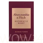 Abercrombie & Fitch Authentic Night Woman Eau De Parfum 50 ml