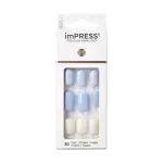 Kiss Self-adhesive nails imPRESS Nails Lavender Whisper 30 pcs
