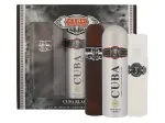 Cuba Black Eau De Toilette 100 ml Edt 100ml + 100ml aftershave lotion + 200ml deodorant